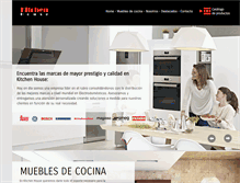 Tablet Screenshot of kitchenhouse.cl